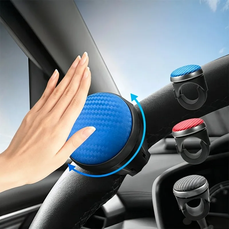 Car Steering Wheel Booster Ball Universal Car Steering Wheel Knob Power Handle Labor Saving Turning Aid For Most Vehicles