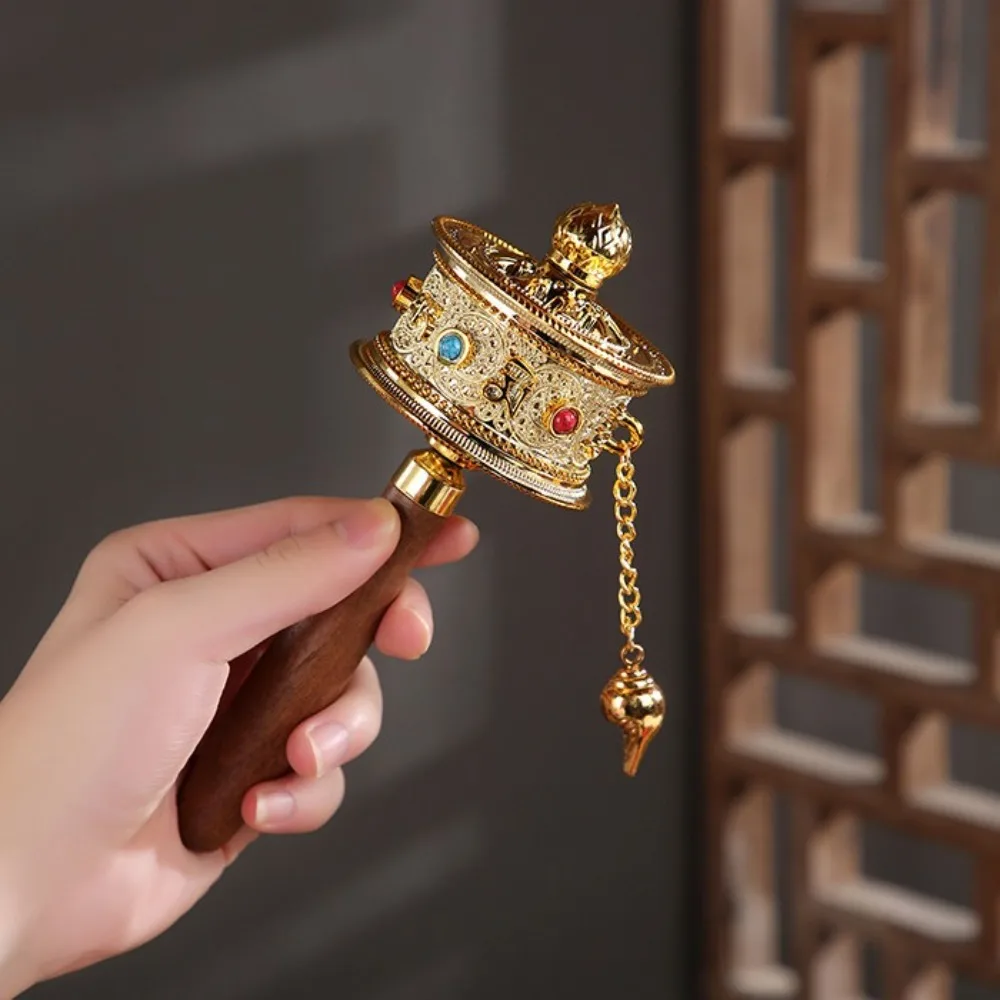 Cuenco Tibetano Portátil |   Seis Sonidos Auspiciosos, para Yoga, Puja, Decoración del Hogar | Diseño Tradicional, Instrumento de Mantra Espiritual