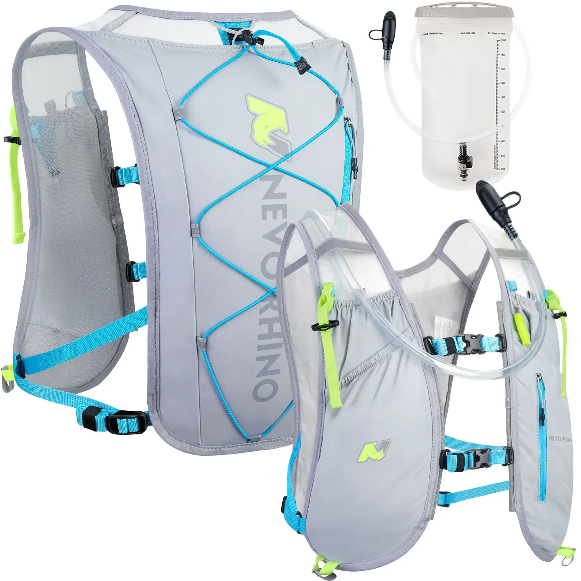 

Nevo Rhino Marathon Outdoor Cross Country Running Professional Backpack Men's and Women's Lightweight Running Bags