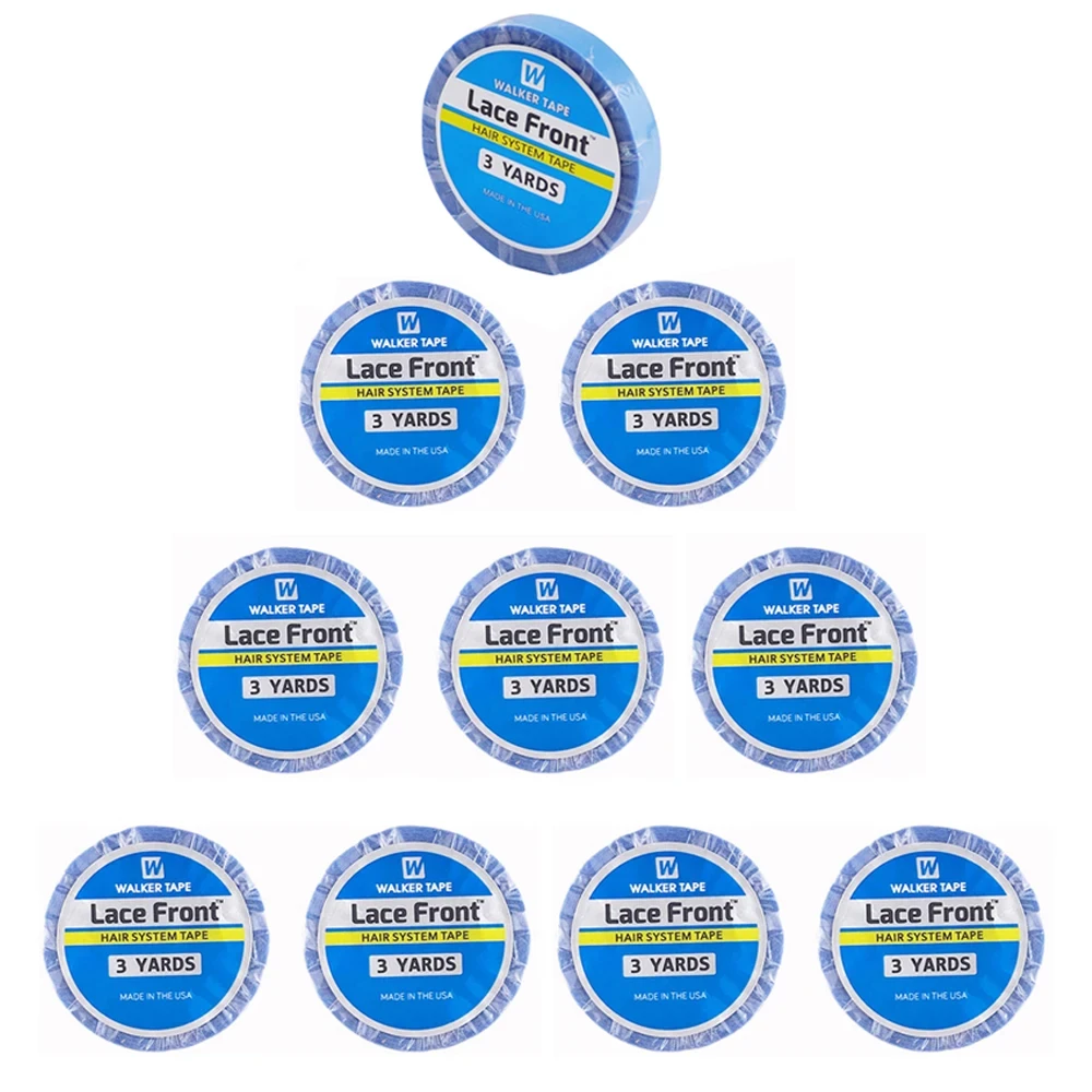 Wholesale Price 3 Yard 0.8cm Waterproof Lace Front Wig Tape Front Lace Wig Glue Double Sided Glue Tapes For Hair Extension image 2