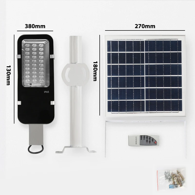 Superheldere Split Solar Straatlantaarn Waterdichte Led Straatlantaarns Achtertuin Achtertuin Beveiliging Overstroming Verlichting Wandlamp