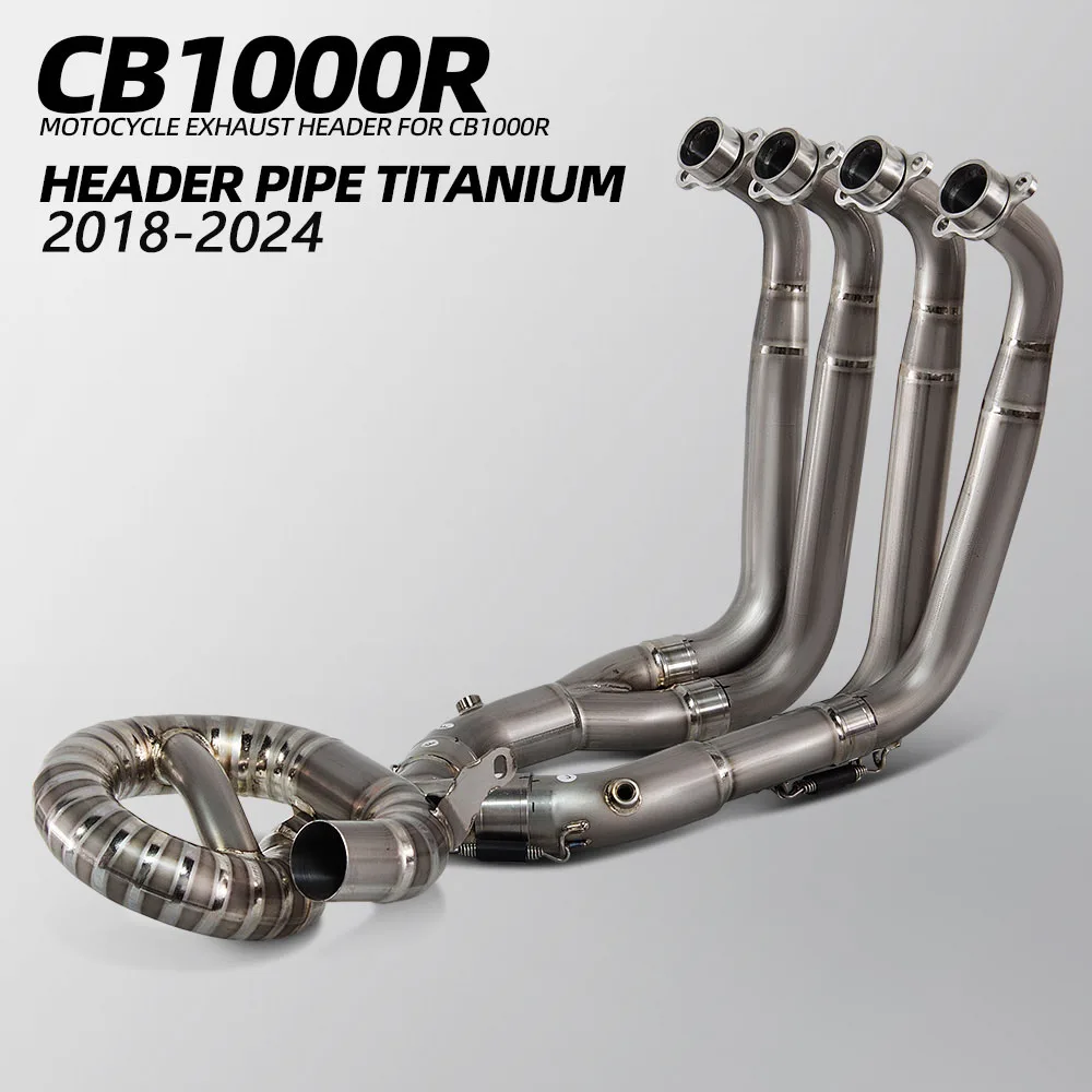 CB1000R Exhaust Headers Tube For Honda CB1000-R 2018-2024 Motorcycle Exhausts Super Street Bike Rotate Manifold Fit OEM Muffler