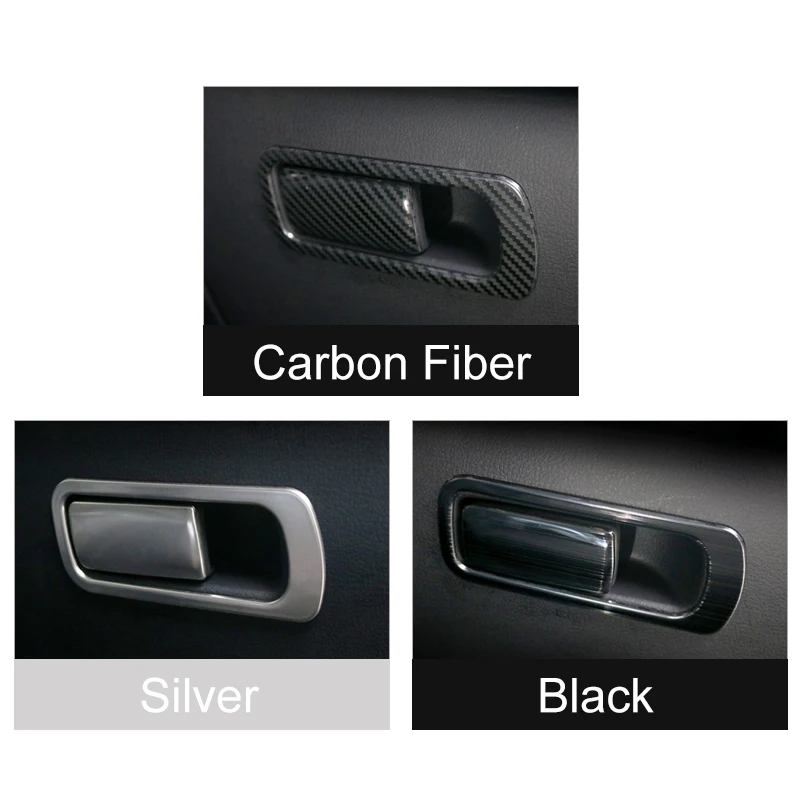 For Mazda 3 BP 2019 2020 2021 2022 2023 2024 2025 Car Copilot Storage Glove Box Handle Frame Cover Trim Sticker Accessories view 5