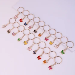 20pcs Cartoon Alloy Butterflies Keyring, Mini Cute Keychain For Classroom Prizes, Birthday Party Favors, purse Bag Accessories