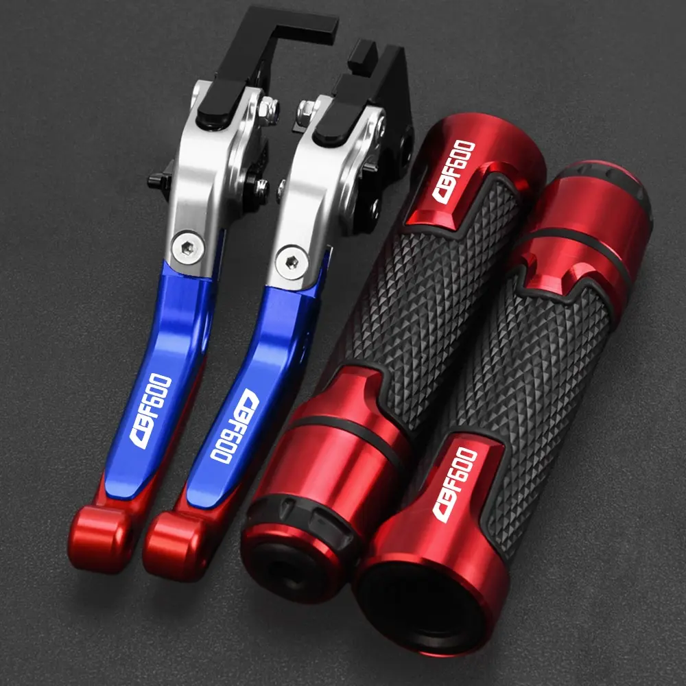 

FOR HONDA CBF600 CBF 600 CB600F Motorcycle Aluminum 2006-2013 2012 2011 Adjustable Brake Clutch Lever Handlebar Hand Grips Ends