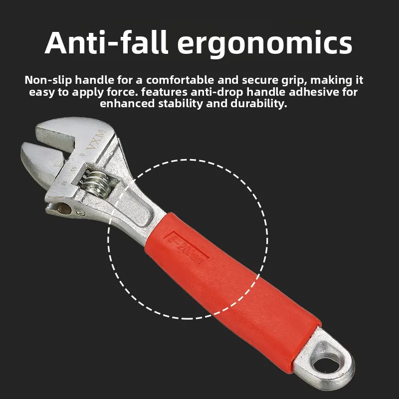Bicycle activity wrench multifunctional activity wrench bicycle repair opening adjustable wrench repair tool 45 # forged steel