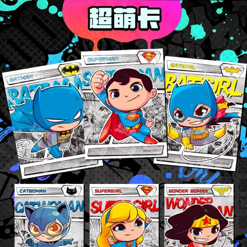 KAYOU Echte DC Second Wave verzamelkaarten Klassiek geborduurd verhaal Herdenkingskaarten Anime Randgeschenken