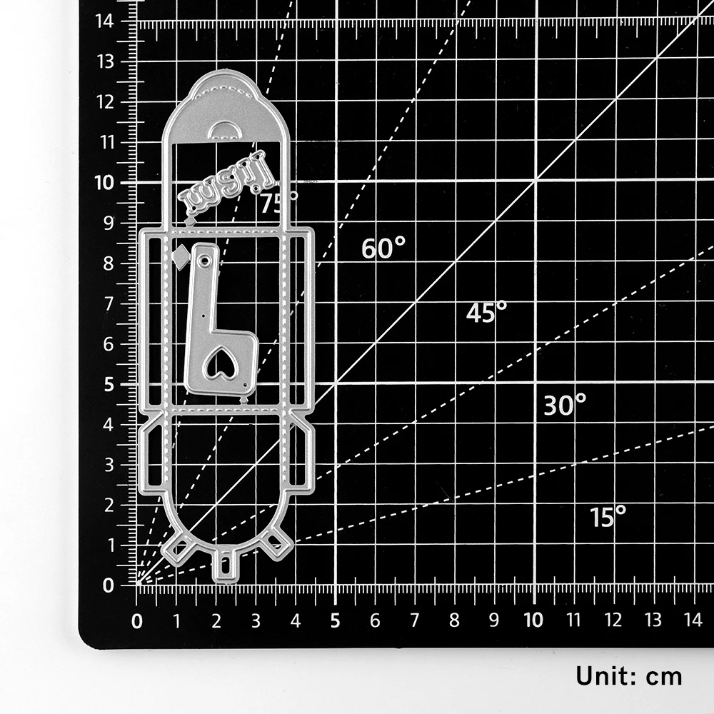 Mini Mail Box Frame Metal Cutting Dies For DIY Scrapbooking Paper Craft Knife Mould Blade Punch Stencils Diecut New 2022