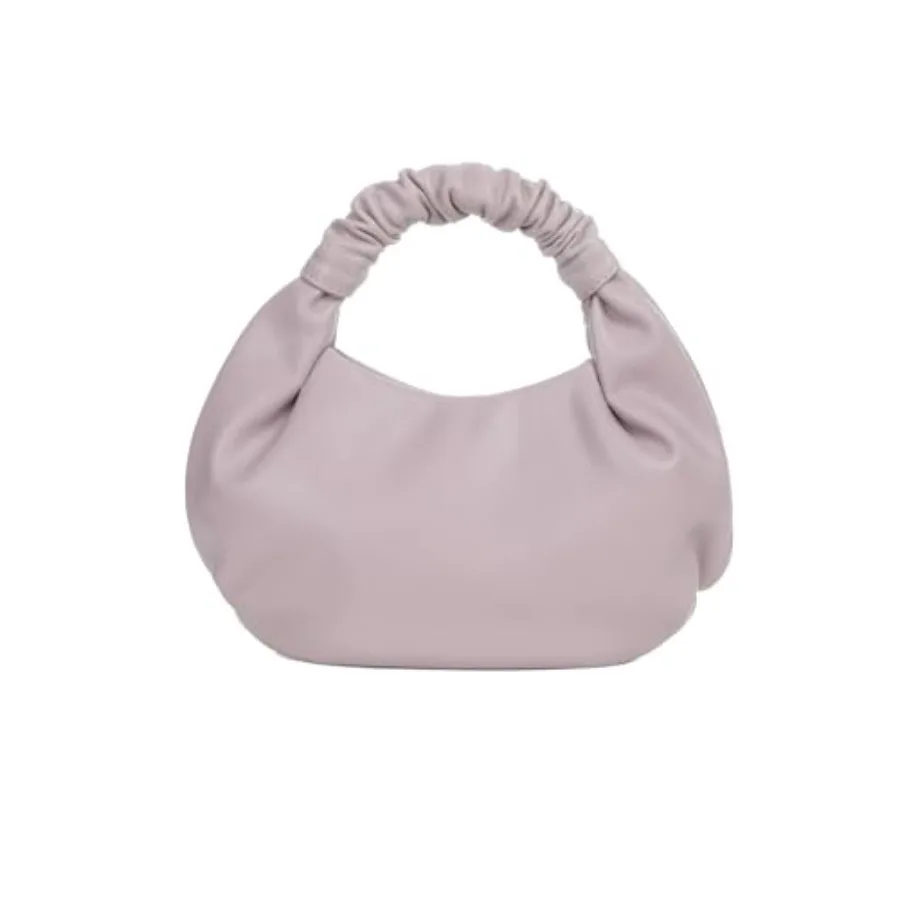 

Mini Hobo Tote Bags for Women Soft Leather Clutch Purses for Women Cloud-Shaped Top Handle Bags