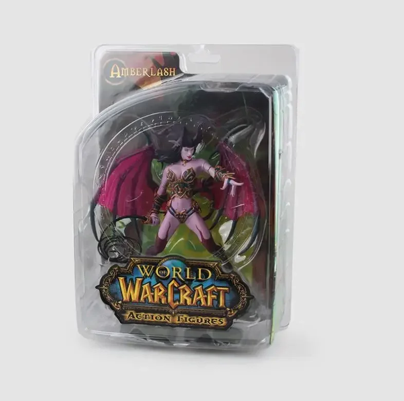 [Funny] Original box 20cm WOW Figure Toy DC Banshee / Succubus Mages PVC Action Figure Collection Classic game Model kids gift