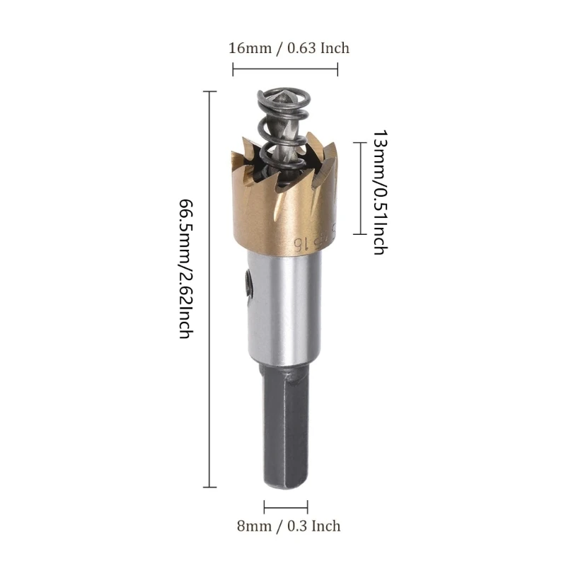 High Speed Steel Hole Cutter Drill Bit For Stainless Steel Metal Alloy Drill Dropsale