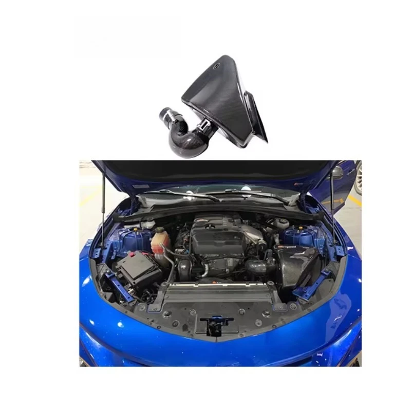 

Original Design Style 100% Dry Carbon Fiber Cold Air Intake System for Camaro 2.0T 2016-UP