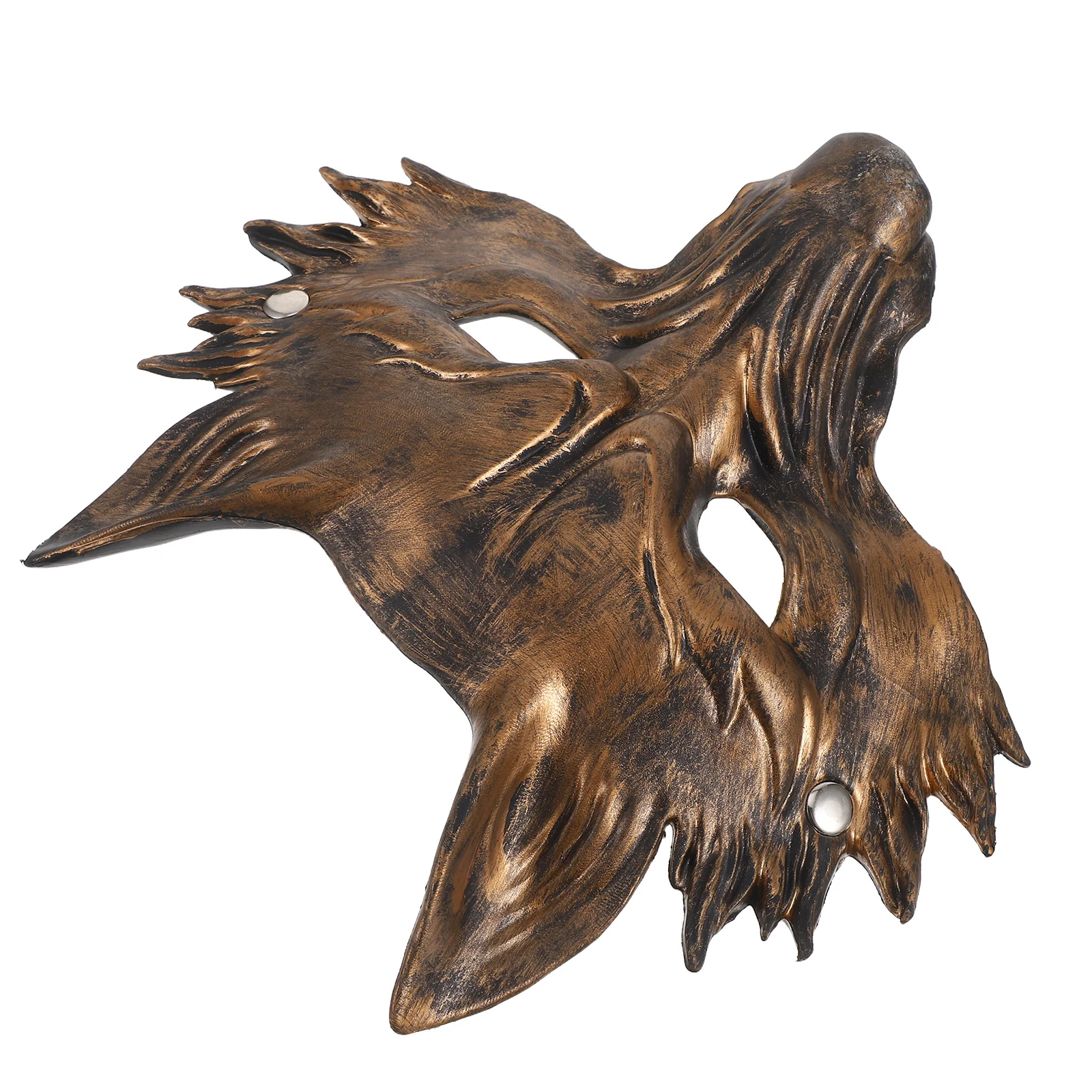 

Fox Mask Halloween Realistic Half Face Costume Accessory for Carnival Cosplay Party Masquerade Dress-Up Props Fox Party Props