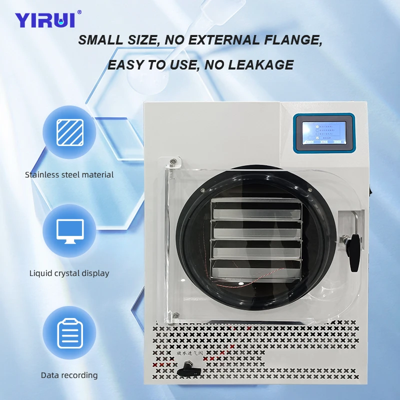 0.1 Square Meters Home Use Compressor Pump Small Household Freeze Dryer Mini Vacuum Lyophilizer