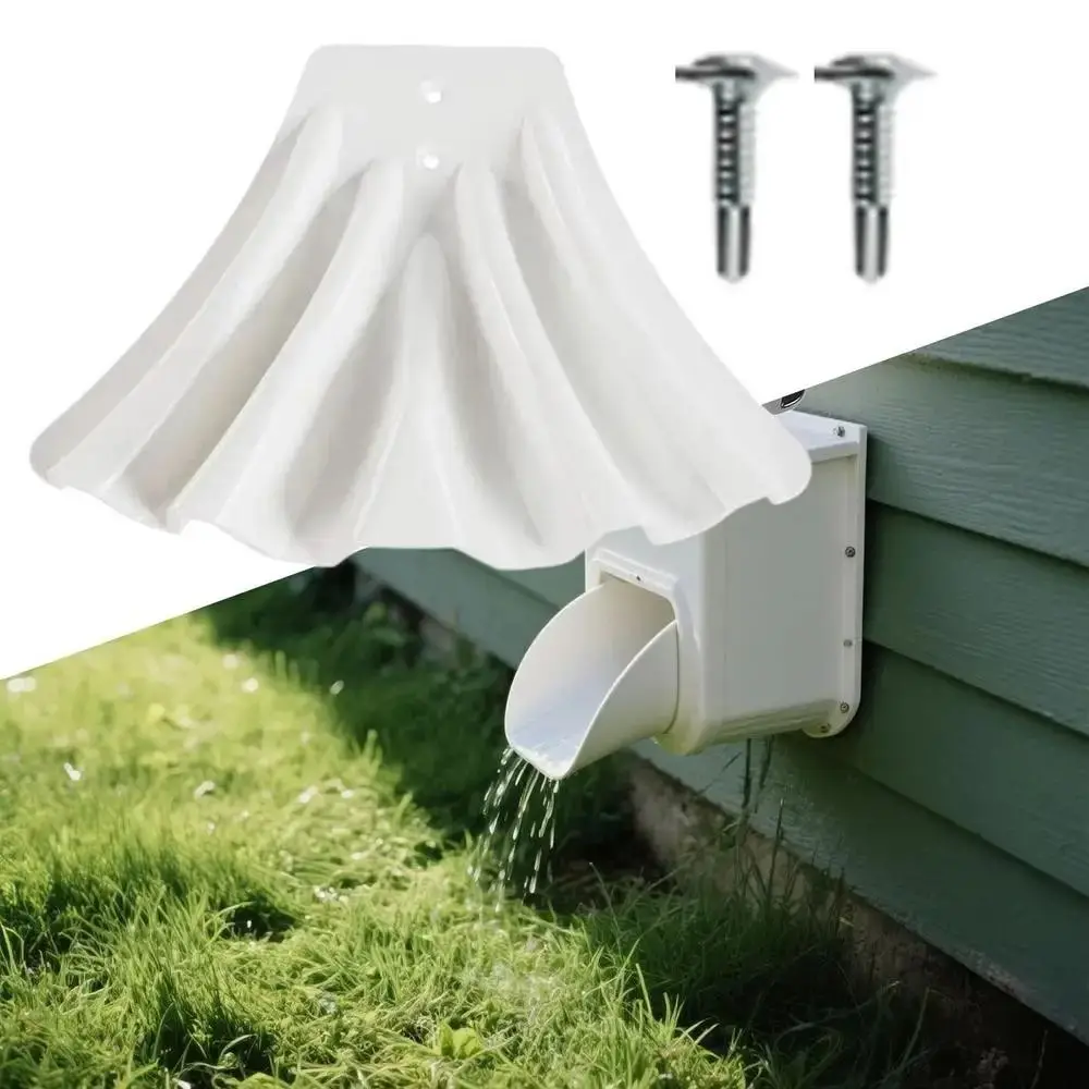 

Gutter Downspout Extensions Gutter Downspout Dispenser Exquisite Workmanship Smart Drainage Design Rain Gutter Disperser