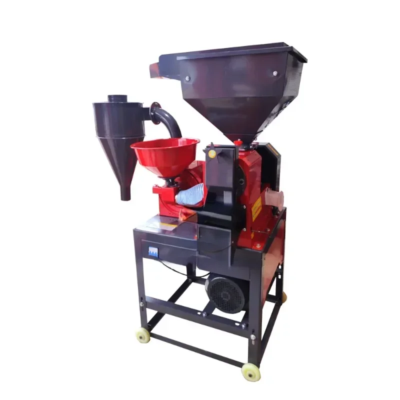 

200Kg/h wheat barley sorghum corn mini combination rice mill