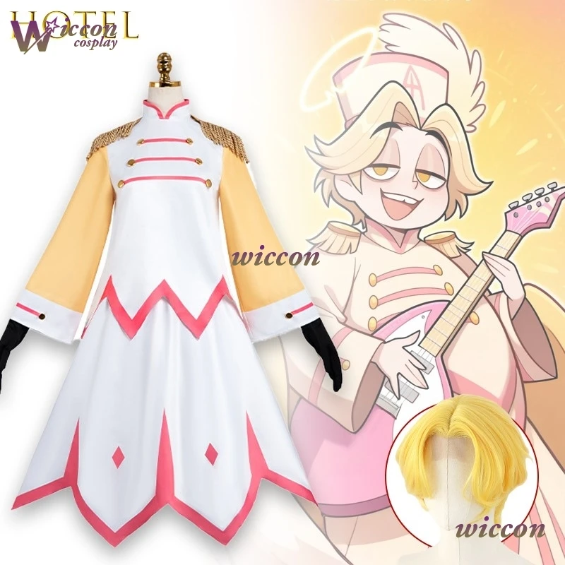 

Moe Abel Cosplay Costume Anime Hotel Disguise Adult Men Women Clothing Gloves Roleplay Outfits Halloween Carnival Suit Kawaii