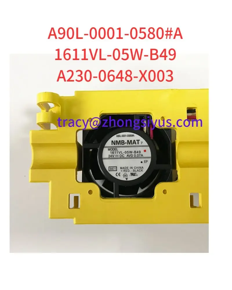 A90L-0001-0580#A 1611VL-05W-B49 Brand new  Fan 0.15A 24V.A230-0648-X003 enclosure