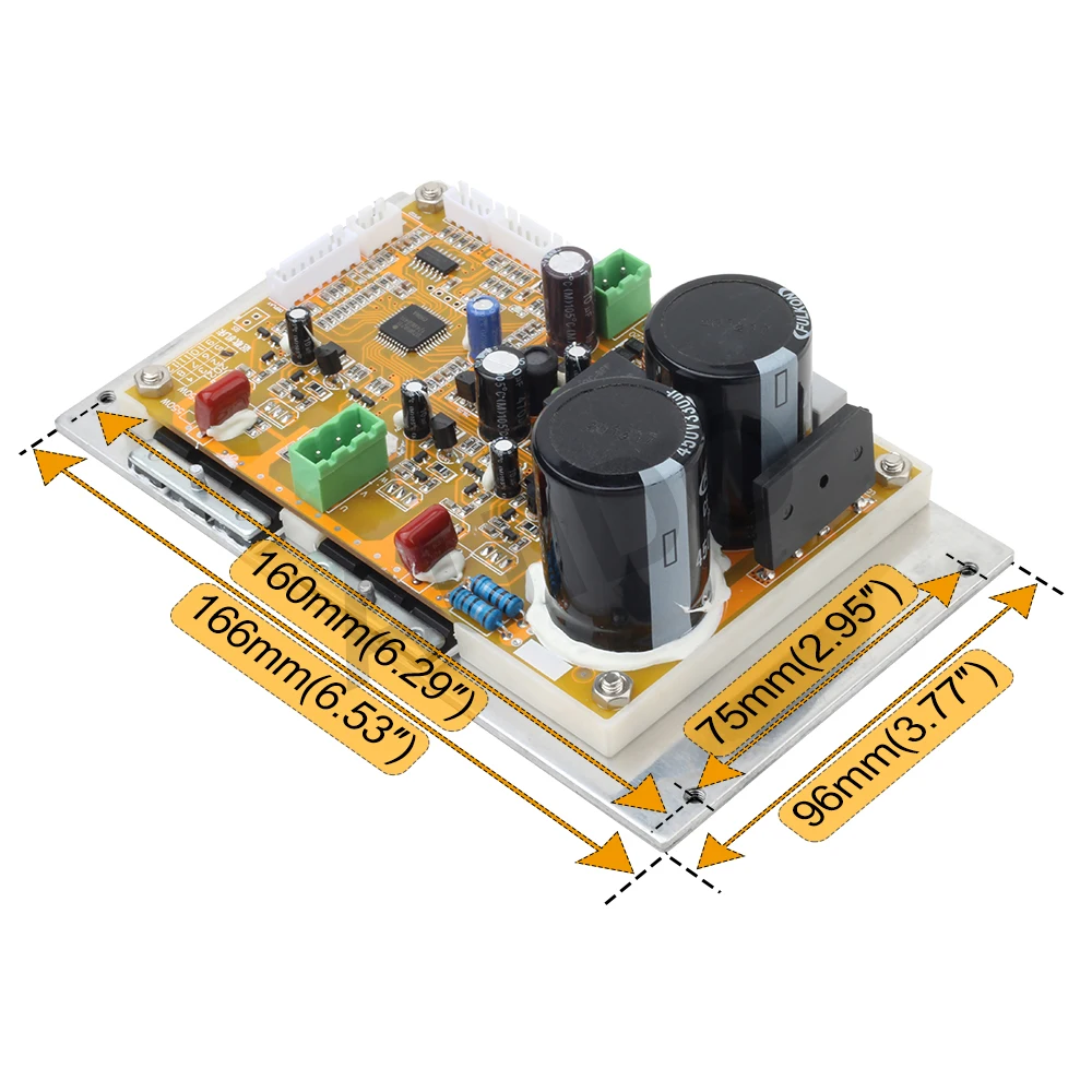 900W Lathe Main Control Power Drive Board WM210V Brushless Motor Electric Circuit Board&Digital Display Board Probe Kit