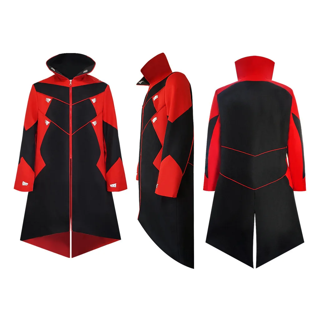 Sonic The Hedgehog Cosplay Costume Dr Eggman Cosplay Outfit Eggman Windbreaker Role-playing Costume view 4