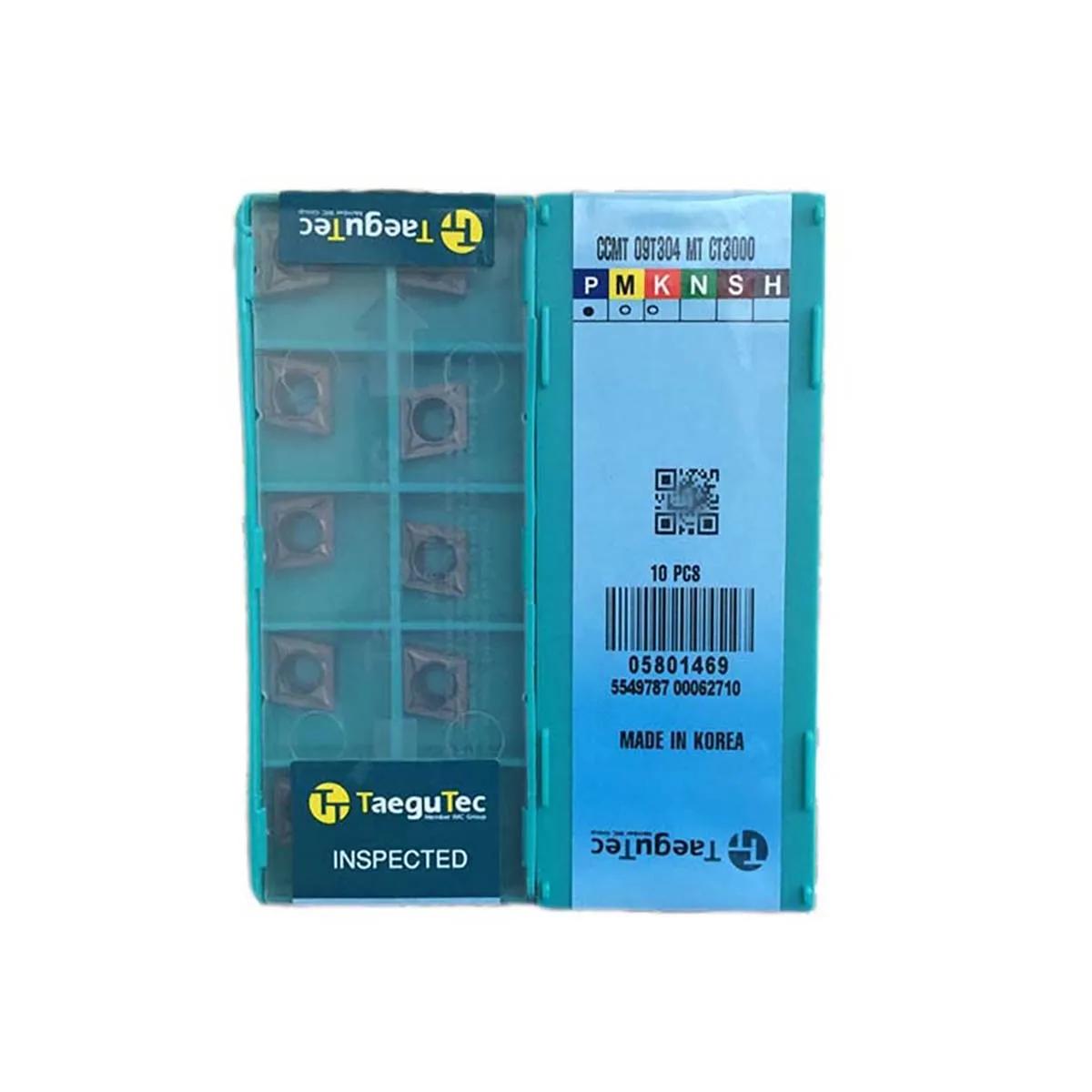 TaeguTec 100% Nguyên Bản CCMT CCMT09 CCMT09T308 PC TT9080 CCMT09T302 FA CT3000 Trung Carbide Biến Dạng