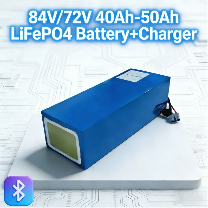 

Мощный аккумулятор LiFePO4 (27S 84В/24S 72В, 40Ач-50Ач) | Встроенный BMS для инверторов 3000-6000 Вт и двухколесных транспортных средств