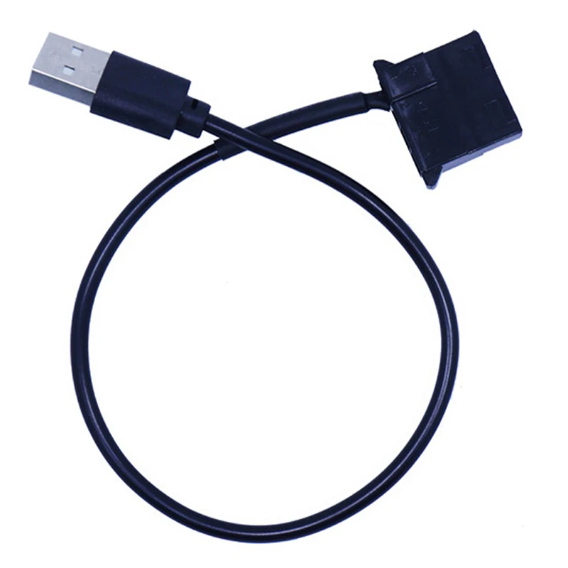 

Кабель USB-Molex 4-контактный для вентилятора ПК, 1 фут, соединительный кабель-адаптер для охлаждения компьютера