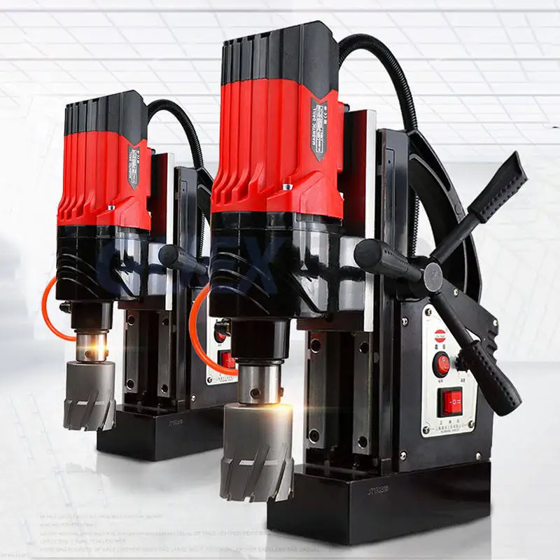 Multifunctional Magnetic Seat Drill Industrial Grade Iron Suction Core Drill Portable Bench Drill