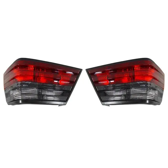Auto Rear Tail Light Euro Smoke Tail Brake Lamp For Mercedes Benz W124 E Class 1986-1995 Car Signal Lighting Light Pair