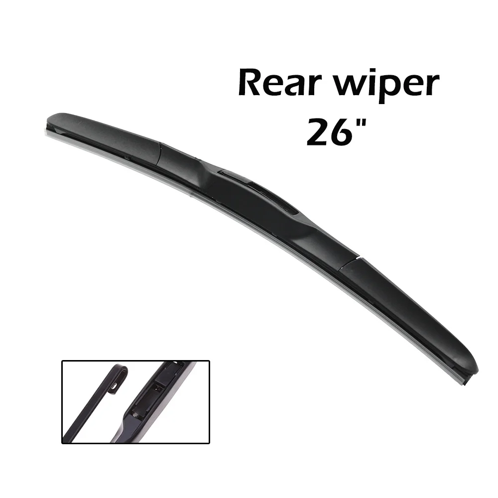 Wiper Front & Rear Wiper Blades Set Kit For Toyota Aygo AB10 2005 06 07 08 09 10 11 12 13 2014 Windshield Windscreen 26