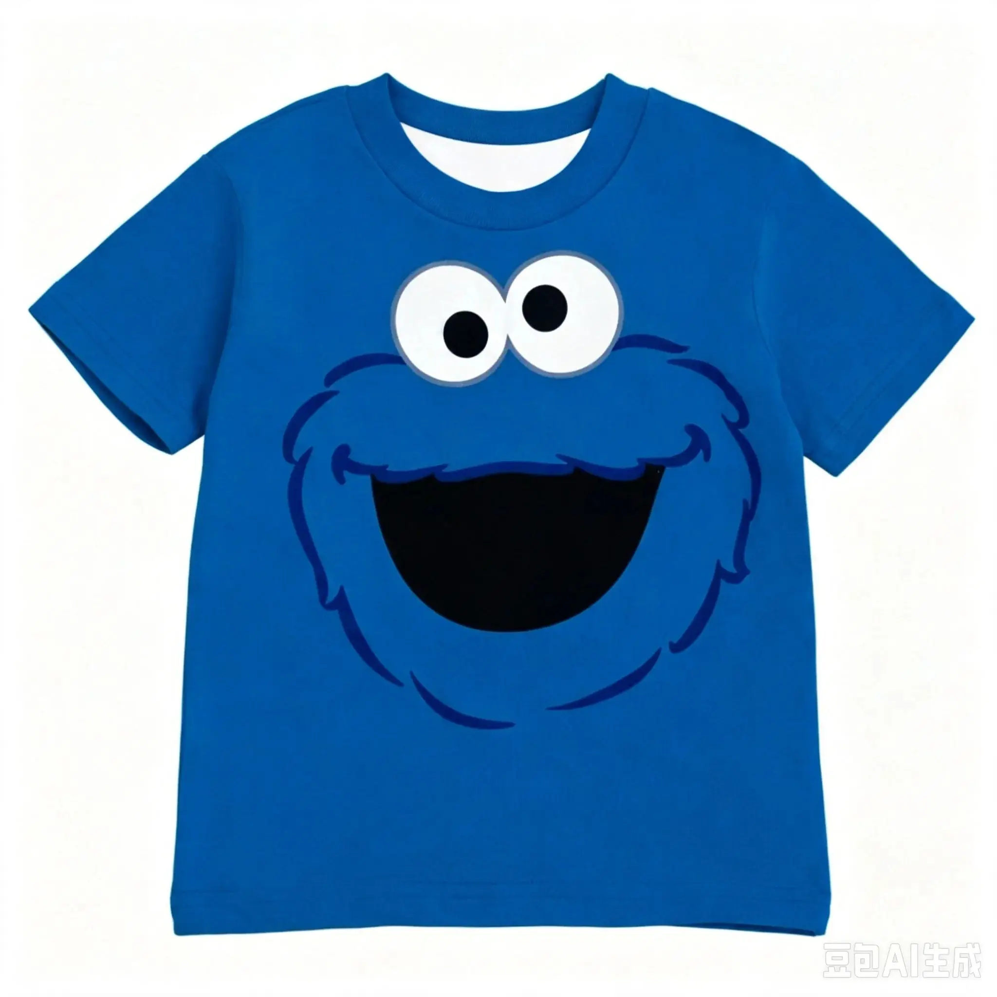 Sesame Street T Shirt 2027 Cute Cartoon Elmo Cookie Monster Graphic Tee Casual Short Sleeve Summer Clothing Kids Boys Girls view 3