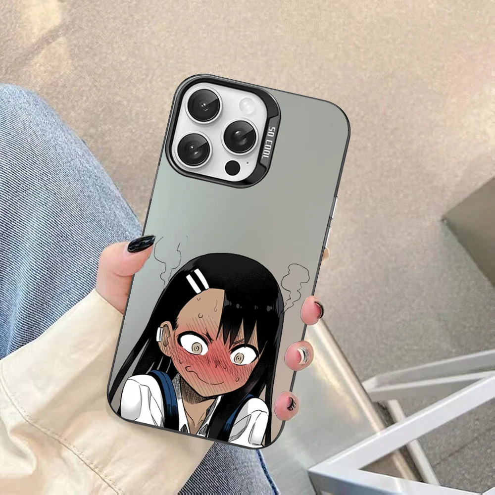 Nagatoro San Anime Aesthetic Phone Case For IPhone 16 15 14 13 12 11 Pro Max X XR XSMAX 8 7 Plus Matte Shockproof Back Cover