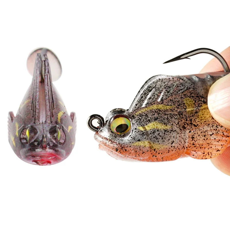 FTK Fishing Lure Soft Bait Jig Dark Sleeper Soft Lure 7g/10g/14g Swimbait Wobblers Pike Bass Shad For Fishing Perch