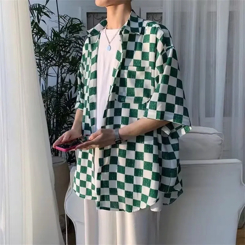 

Летняя свободная мужская одежда irt 250 Pou ort Sve, повседневная верхняя одежда для колледжа, модный бренд Ins Youthful (3) ex