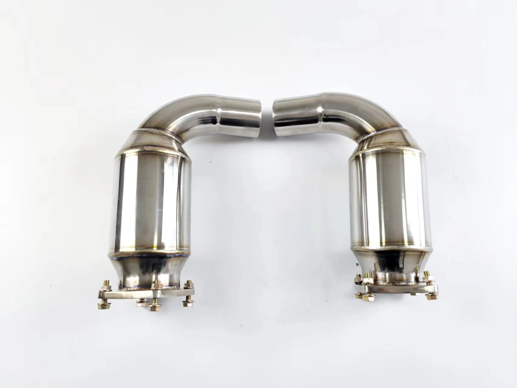 Stainless Steel Downpipe For Porsche 911 991.2 3.0T Non Sport Downpipe