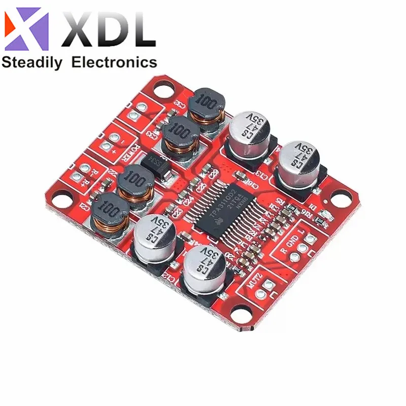 DC12V TPA3110 TPA3110D2 Digital Power Amplifier Module 2x15W Dual Channel Stereo DIY Speaker Amplifier Electronics Design