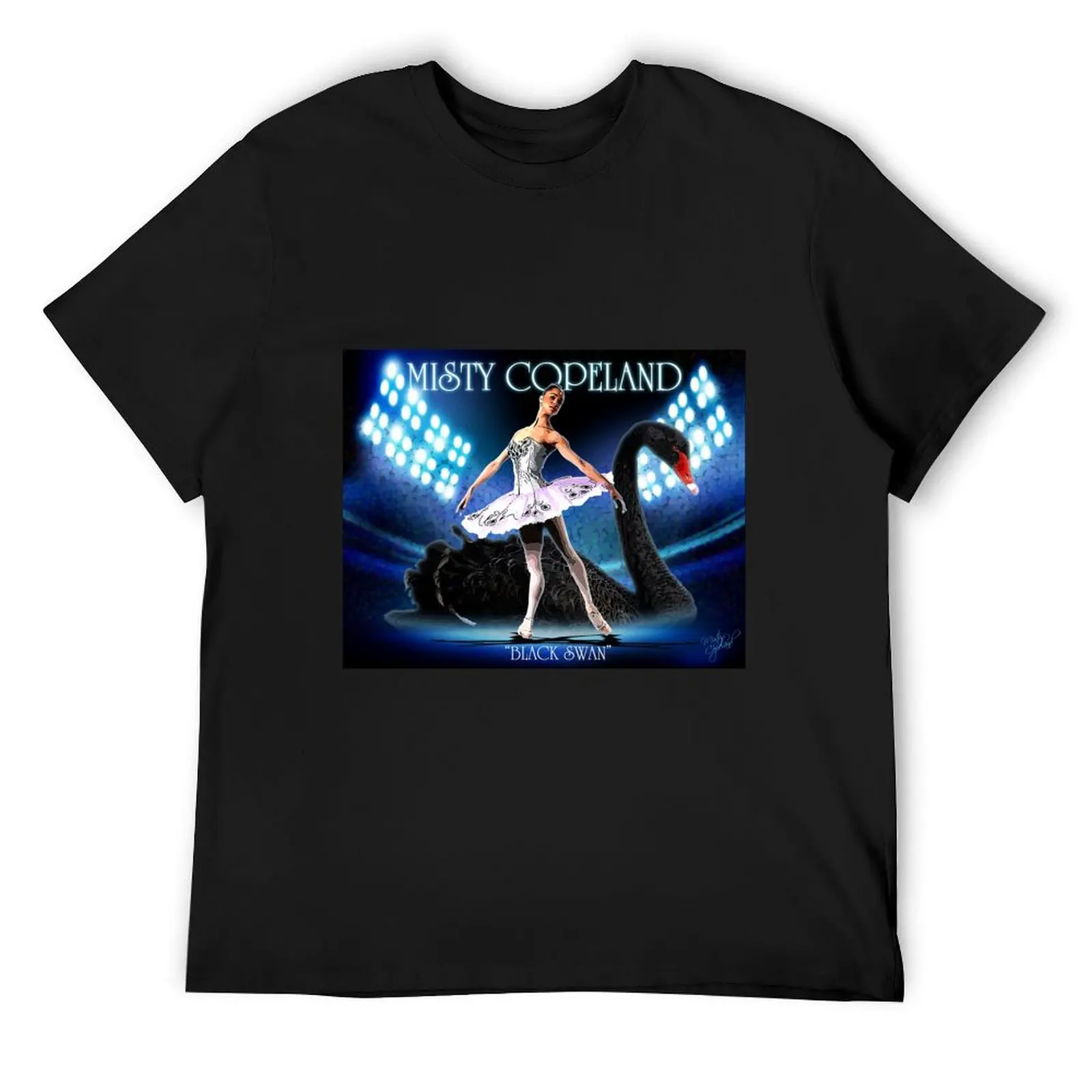 

Misty Copeland Black Swan D-3 Pillows & Totes T-Shirt shirts graphic graphic t shirts men clothing