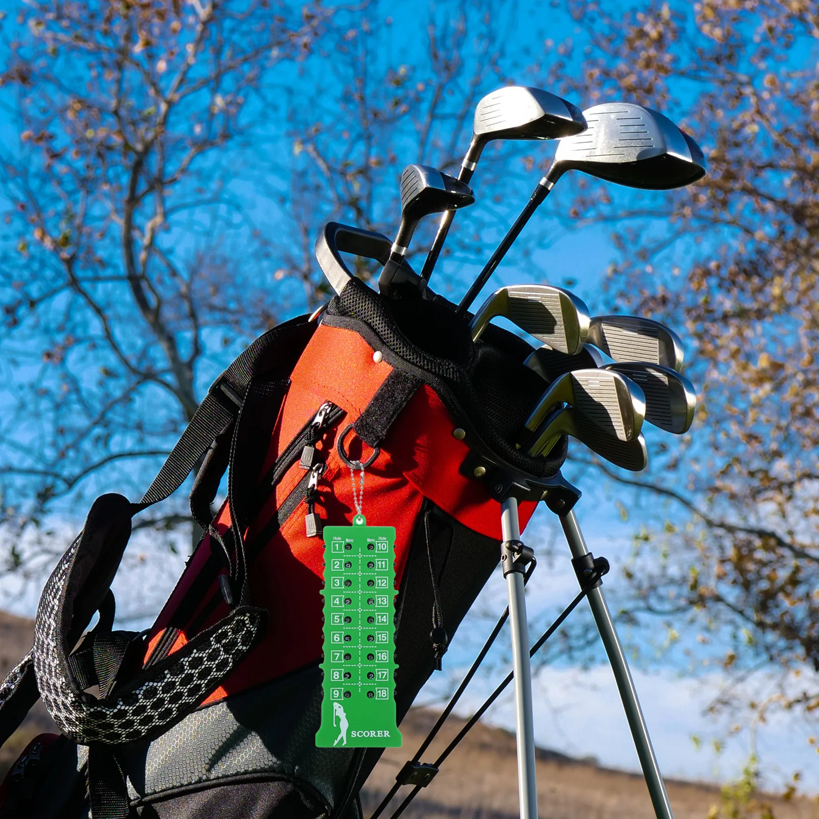 

Golf Scorer Beads Counter Golfs Essentials for Men Scorekeeper Equipment Scoreboard