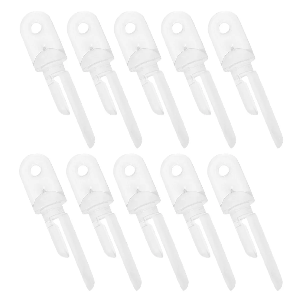 

10pcs Blind Tilt Wand Tip Transparent Plastic Caps For Horizontal Blinds Repair Replacement Parts Window Blind Accessories Home