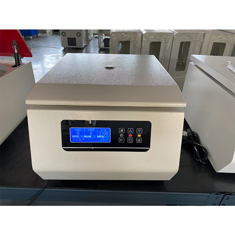 Low Noise Benchtop LCD Display Laboratory  Beauty PRP PRF Centrifuge Machine