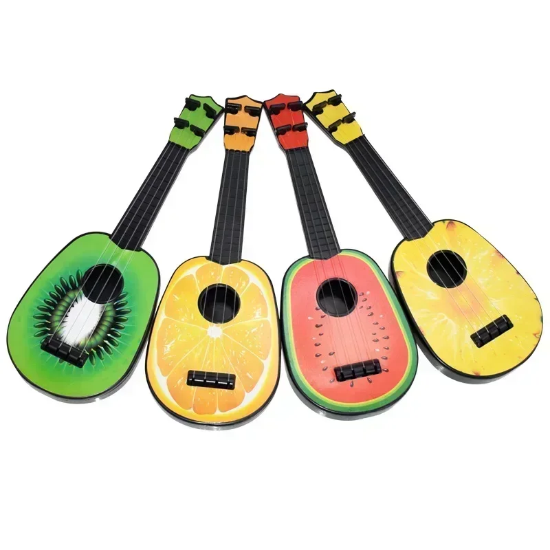 Ukelele muziekinstrument gitaar speelgoed voor jongens meisjes, mini-ukelele met 4 snaren, kinderen speelgoed gitaar leren educatief speelgoed cadeau