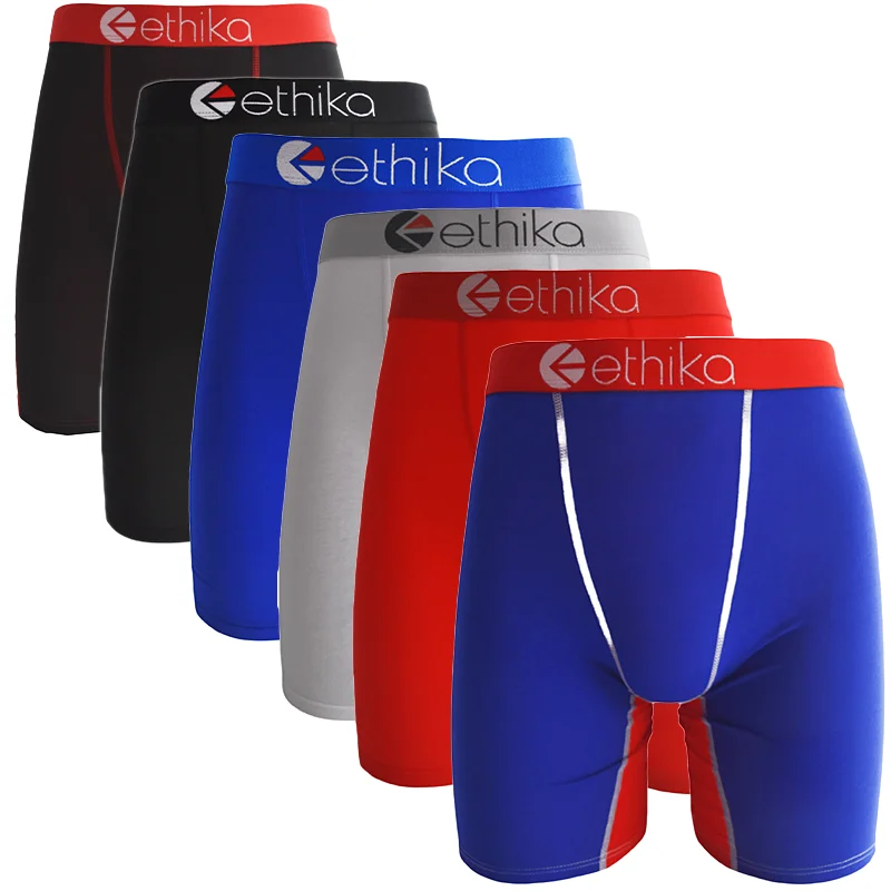 5pcs sexy men's underwear boxer shorts fashion men's panties banana print men's underwear sweatpants beach pants