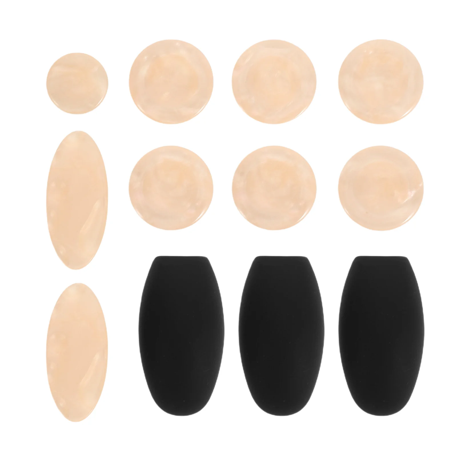 

1 Set Saxophone Key Pads Set Universal Silicone Thumb Rest Cushion For Alto Tenor Soprano Professional Replacement Accessory