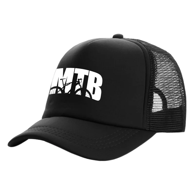 MTB Mountain Bikes Trucker Cap Cool Men Ride Mountains Bicycle Hat Baseball Caps Summer Unisex Mesh Net Caps MZ-240