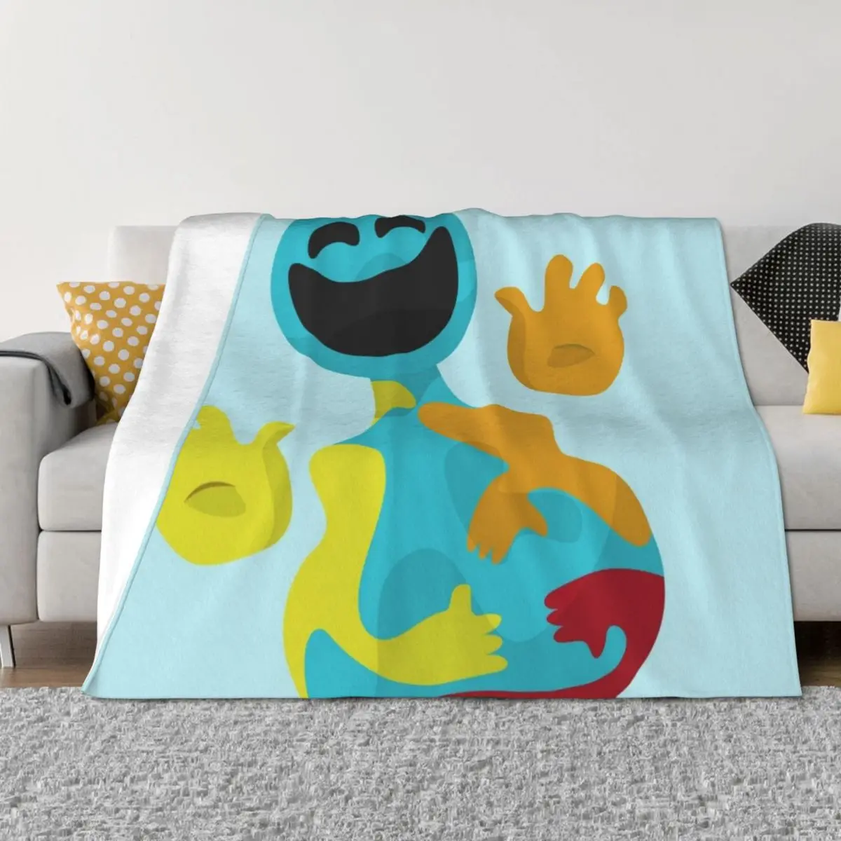 

Doey The Doughman Throw Blanket For Baby Sofa Quilt Nap Blankets Sofas Of Decoration Blankets