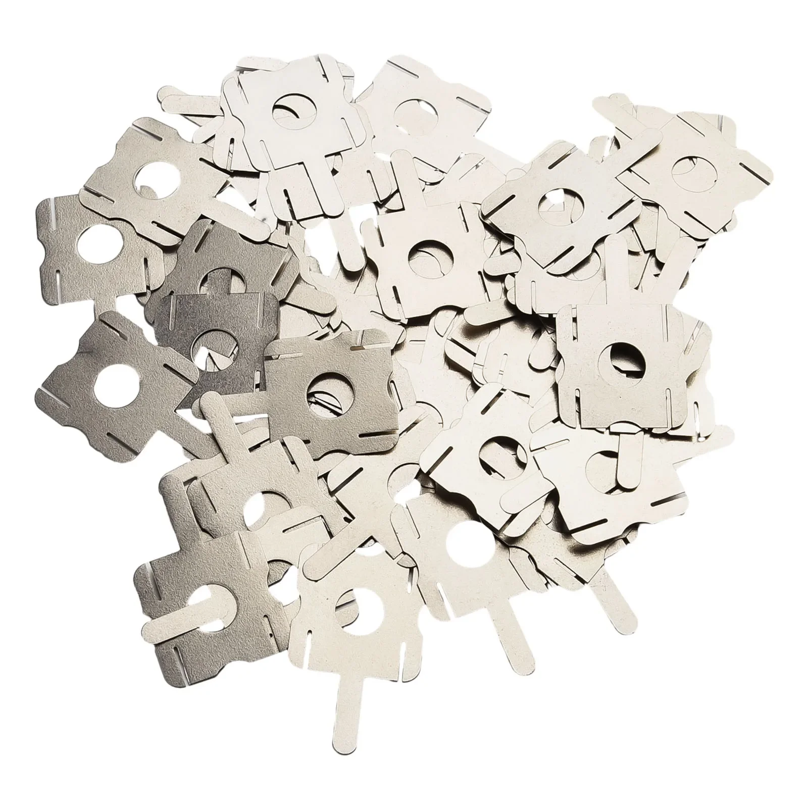

Accessories High Quality.brand New Nickel Sheets 100pcs Good Weldability Nickel Plated Steel No Peeling No Scratches