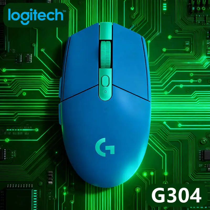 

Logitech G304 Wireless Gaming Mouse, 1ms Response, 12000 DPI, HERO Sensor, 250hrs Battery, 99g Lightweight