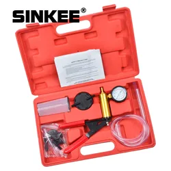 Hand Held Brake Bleeder Tester Set Bleed Kit Vacuum Pump Car Motorbike Bleeding SK1269