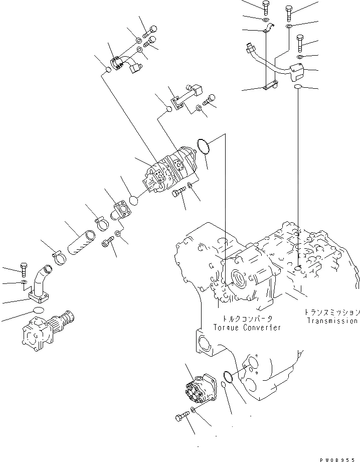 

Hydraulic Steering Pump 705-51-20800 705-51-20930 For D65E-12 D65P-12 D85ESS-2-2A D85ESS-2-2A-3 Bulldozer Parts