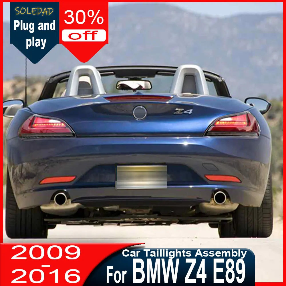 Car Taillight  For BMW Z4 E89 2009 2010 2011 2012 2013 2014 2015 2016 LED Modified Dynamic Flowing Rear Brake Turn TailLight